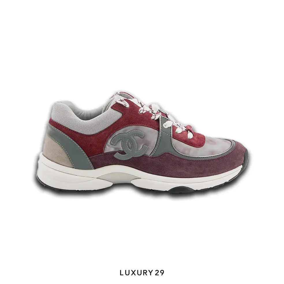 Chanel Sneakers Suede Nylon Reflective Tie Dye