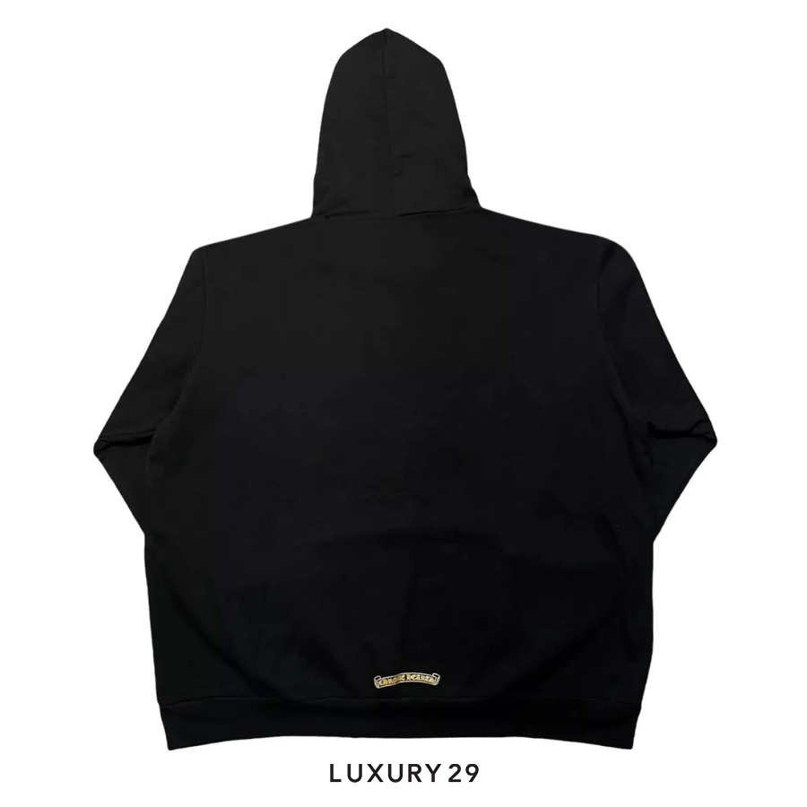 Chrome Hearts 1988 Hoodie Gold Glitter Black/Gold CHROME HEARTS