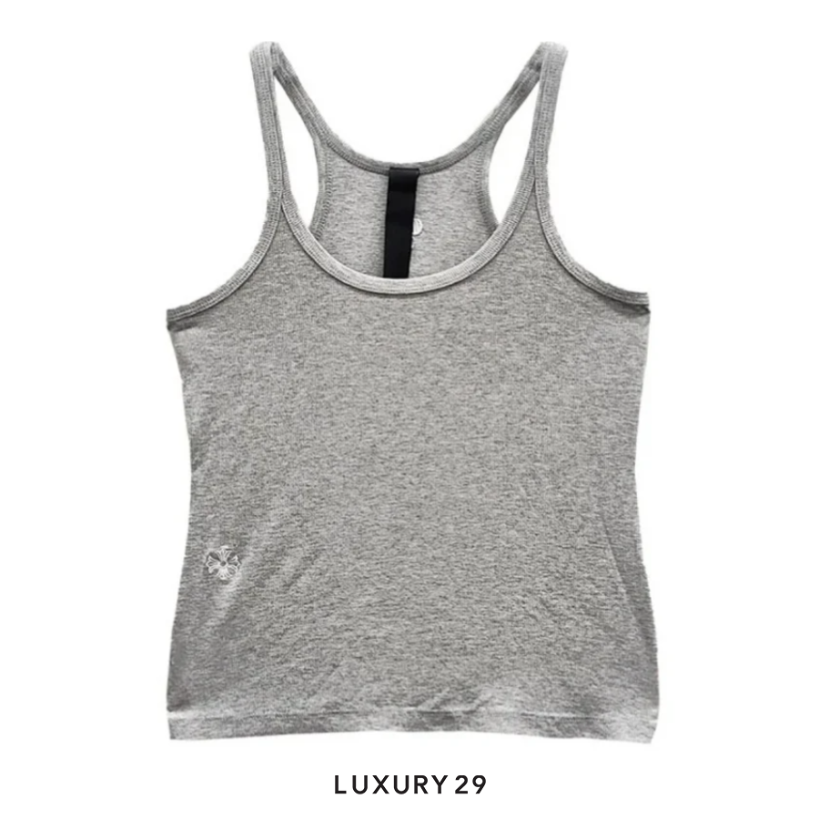 Chrome Hearts Bad Seed Tank Top Grey CHROME HEARTS