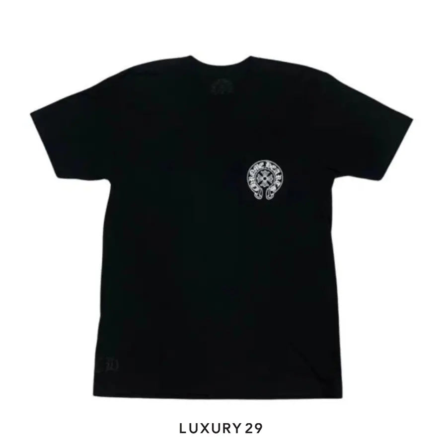 Chrome Hearts Beijing Exclusive Horseshoe Logo T-Shirt Black CHROME HEARTS Luxury29