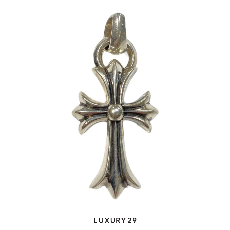 Chrome Hearts Cemetery Cross Pendant with Bale CHROME HEARTS