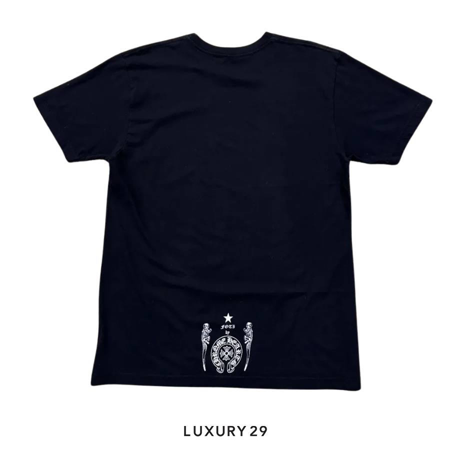Chrome Hearts Foti Harris Teeter Space Astronaut Black Tee CHROME HEARTS