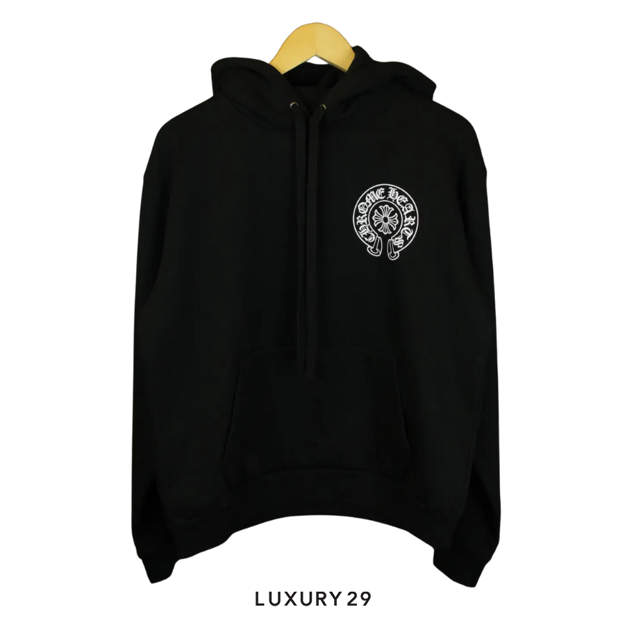 Chrome Hearts Honolulu HorseShoe Logo Hoodie Black CHROME HEARTS