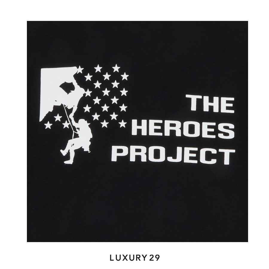 Chrome Hearts HorseShoe Logo The Heroes Project Pocket T-shirt Black CHROME HEARTS