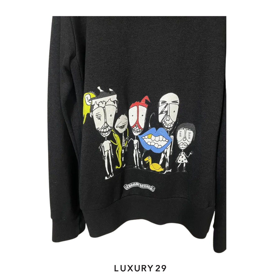 Chrome Hearts Matty boy hoodie zip Black CHROME HEARTS