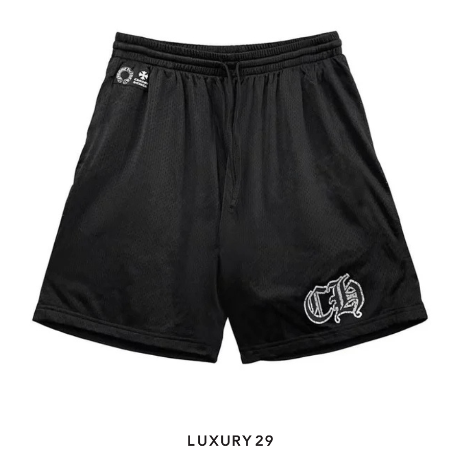 Chrome Hearts Mesh Shorts Black CHROME HEARTS