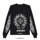 Chrome Hearts Miami Exclusive Long-Sleeve T-Shirt Black/White