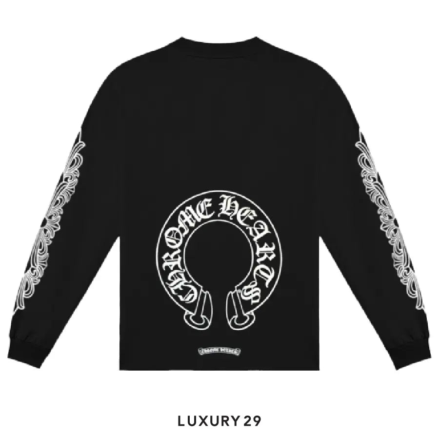 Chrome Hearts Pocket T-Shirt Long Sleeve Black CHROME HEARTS