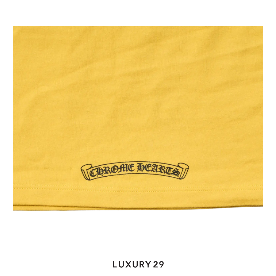 Chrome Hearts Roller Skates Tank Yellow CHROME HEARTS