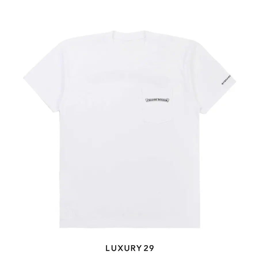 Chrome Hearts Scroll Logo Pocket T-Shirt CHROME HEARTS Luxury29