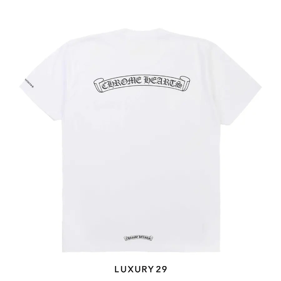 Chrome Hearts Scroll Logo Pocket T-Shirt CHROME HEARTS Luxury29