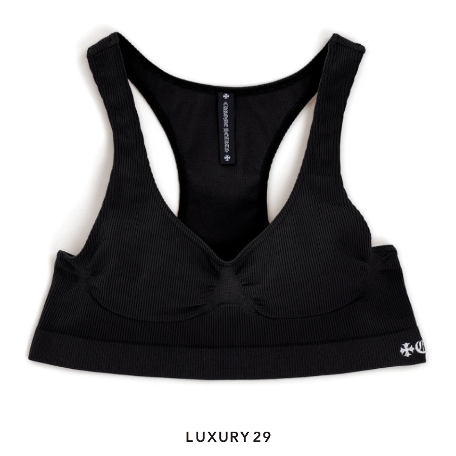 Chrome Hearts Sports Bra RIP CH Black CHROME HEARTS Luxury29