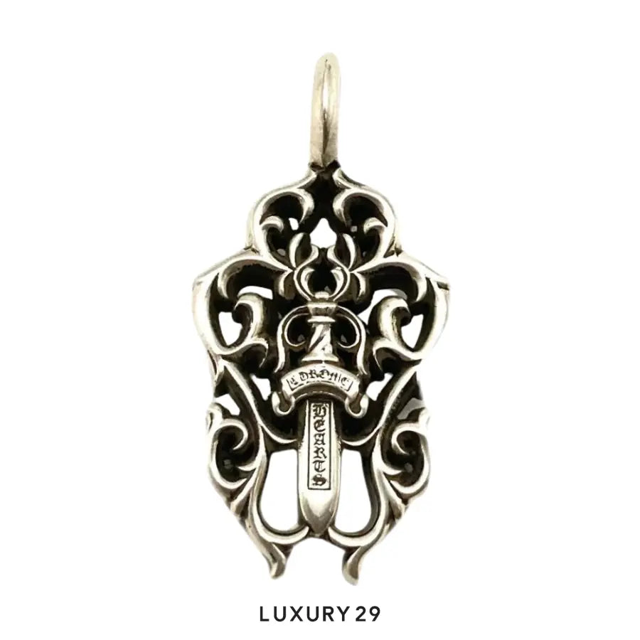 Chrome Hearts Vine Dagger Pendant