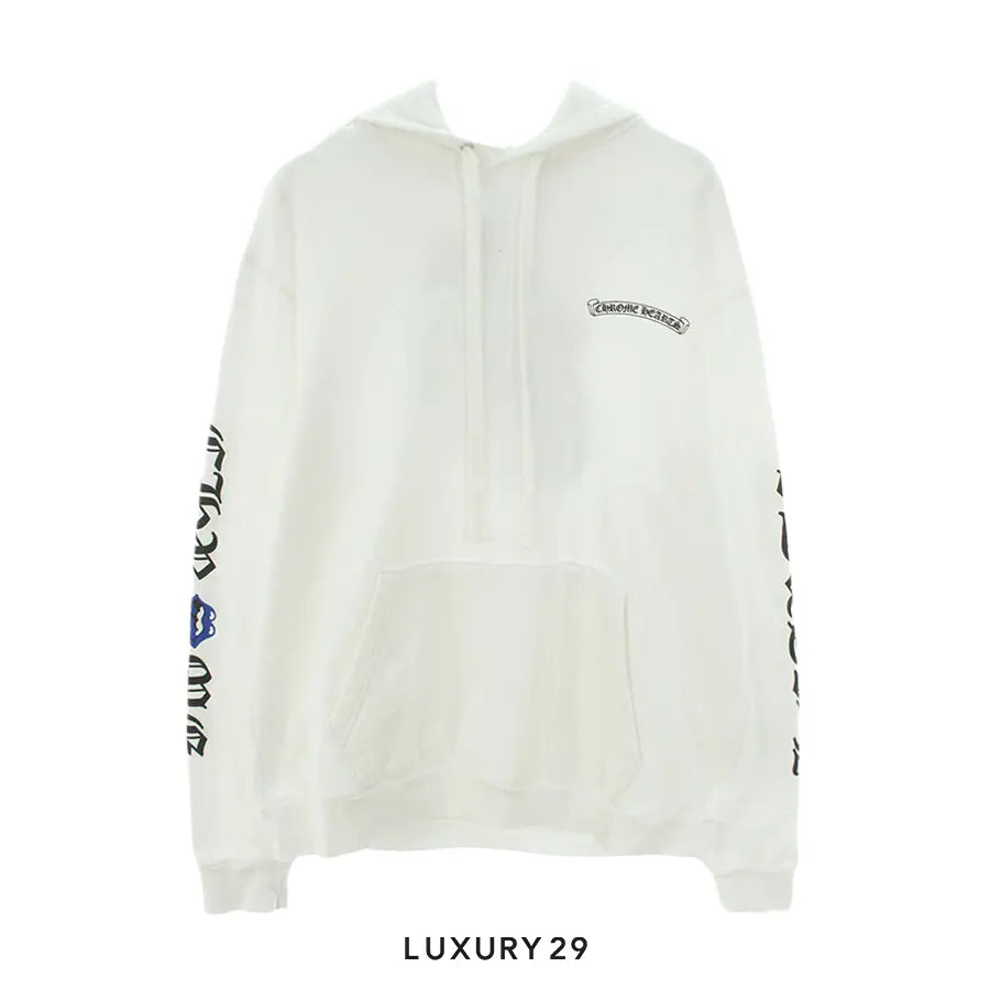 Chrome Hearts X Rolling Stone Exclusive Hoodie White