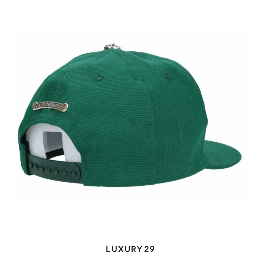 Chrome Hearts MATTY BOY "SPACE" Trucker Cap Green CHROME HEARTS