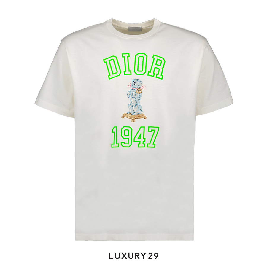 DIOR 24SS Christian Dior Short Sleeve T-Shirt BEIGE0311001800-483J635A0817-C186-09-0032Apparel & Accessories > Clothing > Clothing Tops > T-Shirts