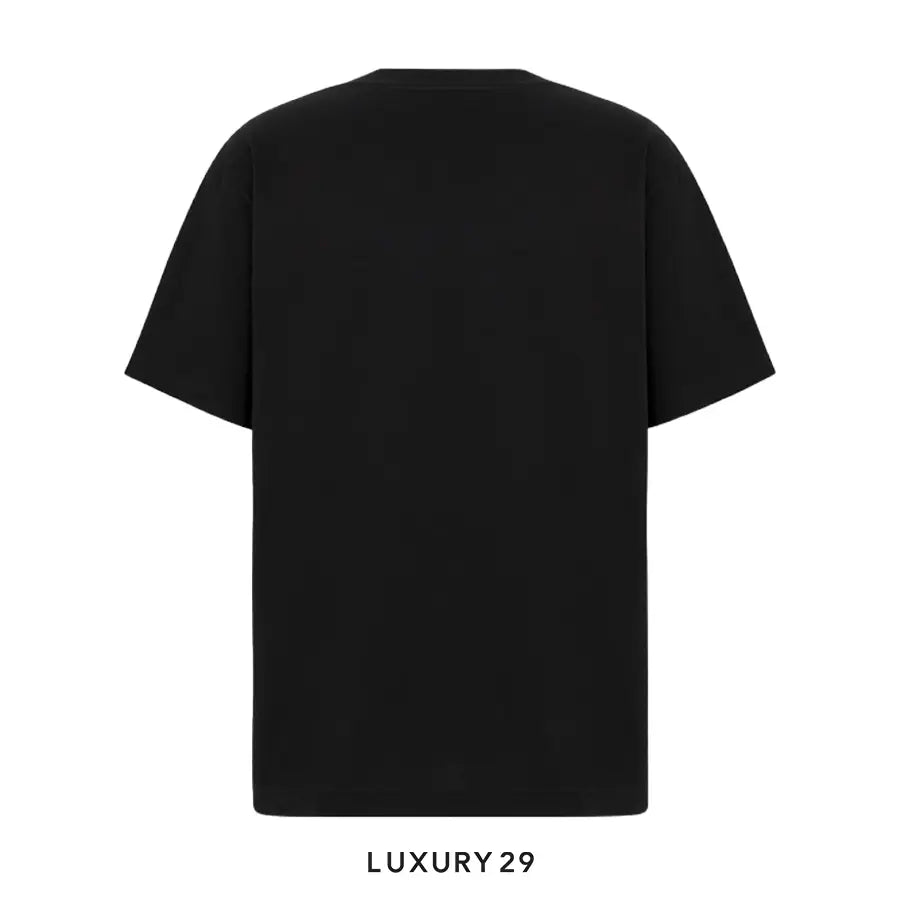 DIOR 1947 LOGO PRINTED T-SHIRT NOIR DIOR