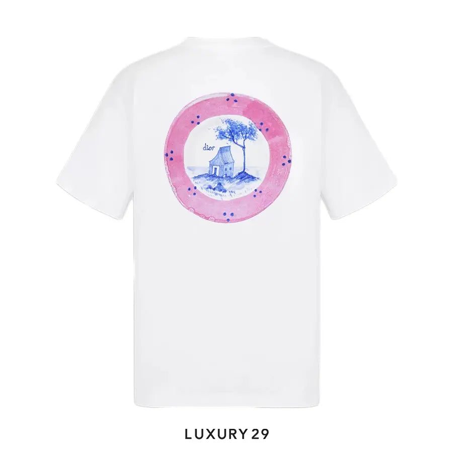 DIOR AND HYLTON NEL T-Shirt Relaxed Fit White DIOR