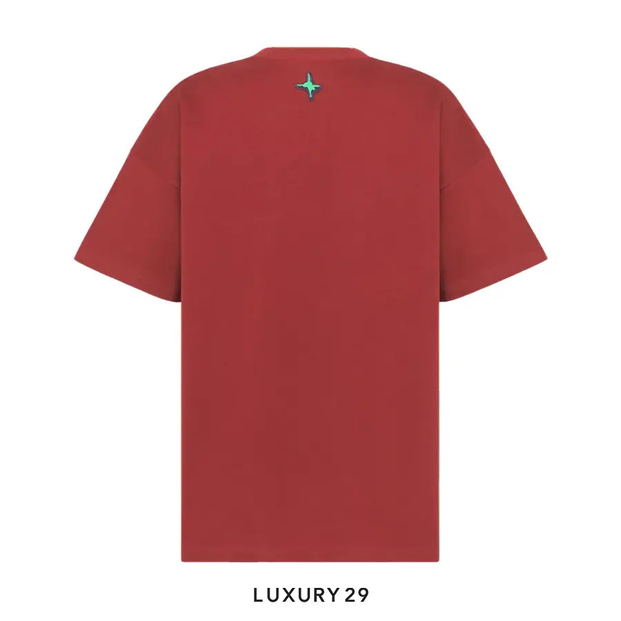 DIOR AND LEWIS HAMILTON T-Shirt Cotton Jersey Red DIOR