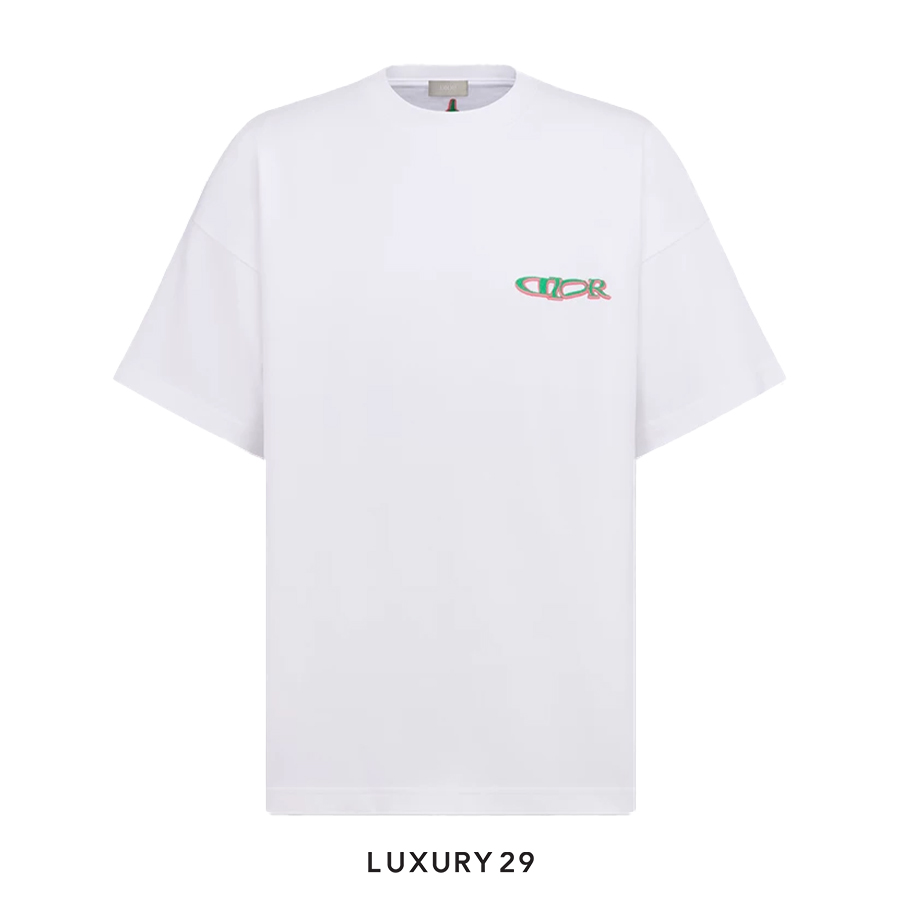 DIOR AND LEWIS HAMILTON T-Shirt Cotton Jersey White DIOR