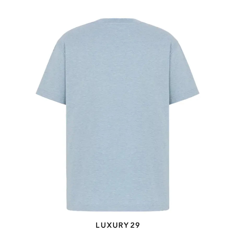 Dior Archives Labels T-Shirt, Relaxed Fit Blue DIOR