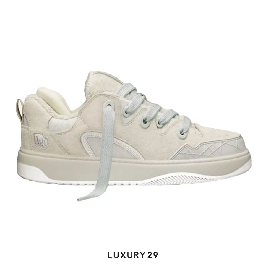 Dior B9S Skater ERL Cream Suede With White And Cream Dior Oblique Jacquard DIOR