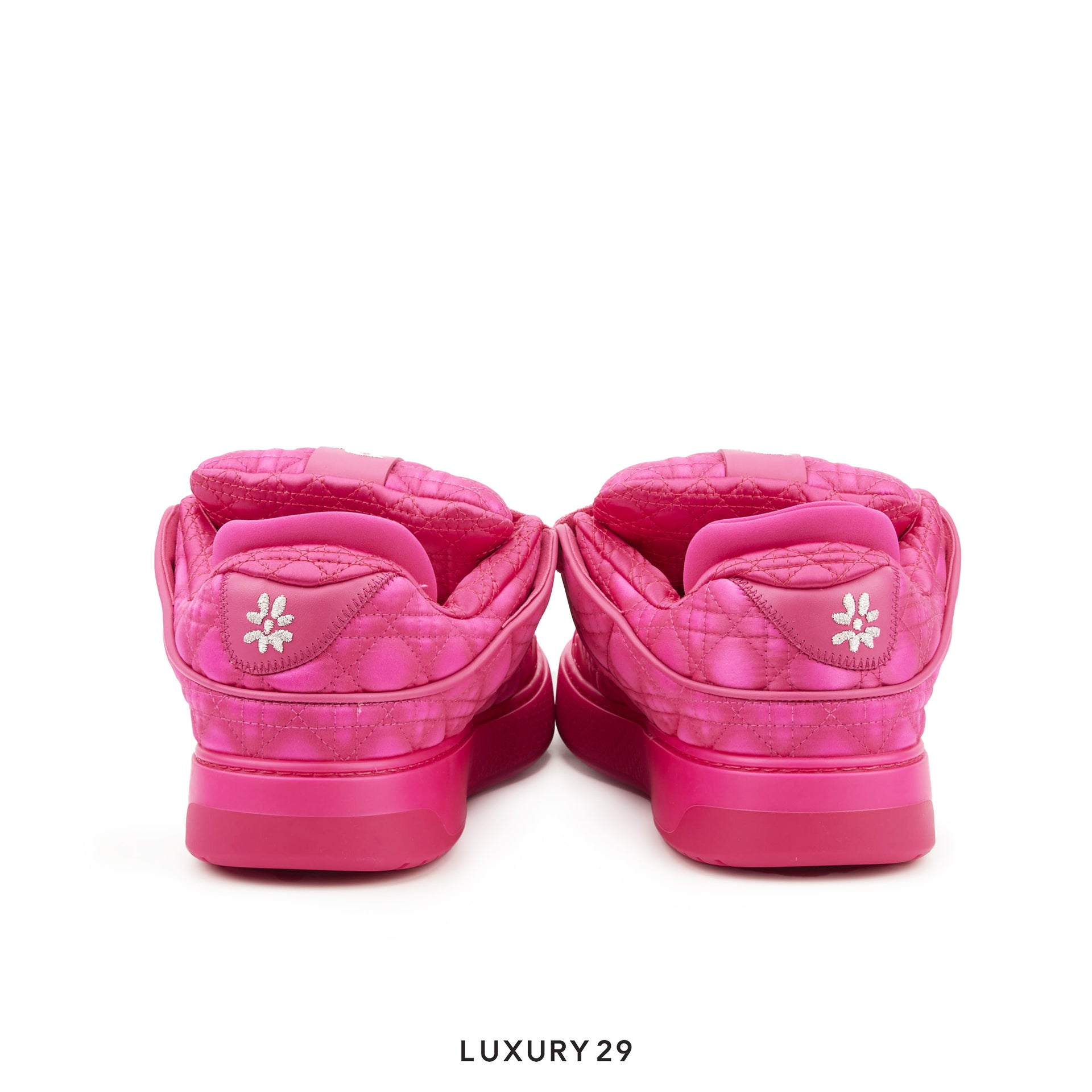 Dior B9S Skater ERL Fuchsia Kumo Cannage Satin DIOR