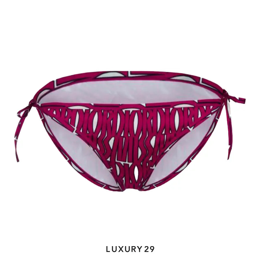 Dior Bikini Bottom Blue Dior Oblique Technical Fabric