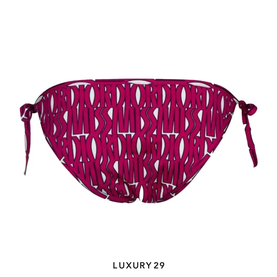 Dior Bikini Bottom Blue Dior Oblique Technical Fabric DIOR