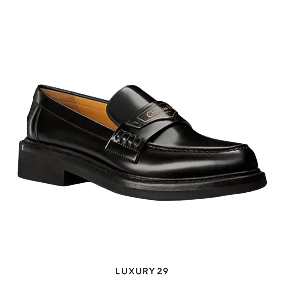 Dior Boy Loafer Black Brushed Calfskin DIOR