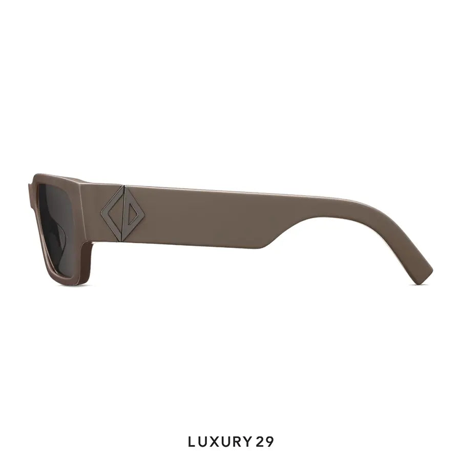 Dior CD Diamond S5I Deep Brown Square Sunglasses DIOR