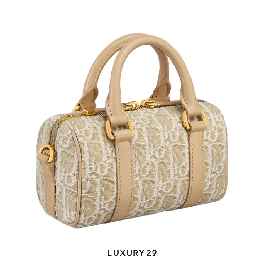 Dior Groove 17 Nano Bag Natural Dior Oblique Jacquard DIOR