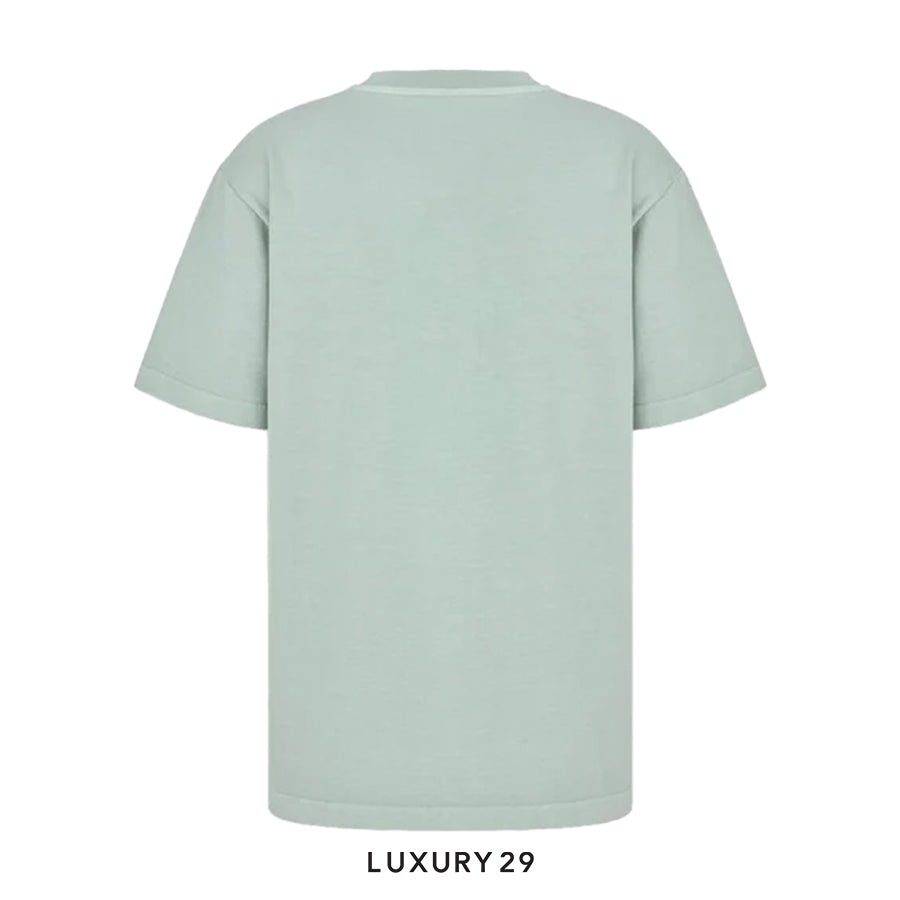 Dior Handwritten Cotton Jersey T Shirt Mens Blue DIOR