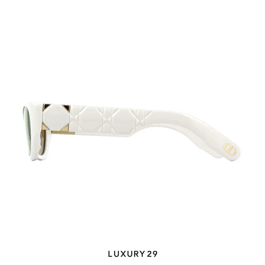Dior Lady 95.22 B1I White Butterfly Sunglasses DIOR