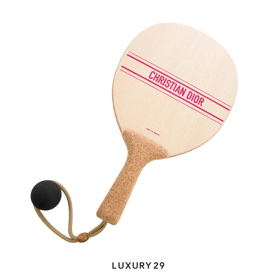 Dior Pair of Dioriviera Beach Rackets DIOR