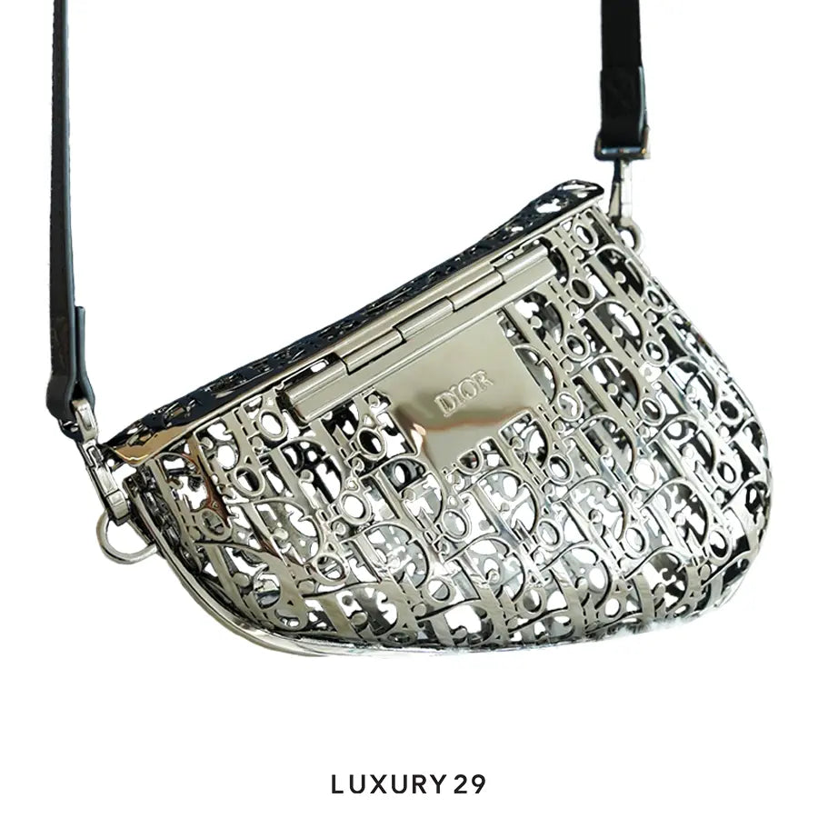 Dior Saddle Bag Metal 1 of 4 in The World DIOR