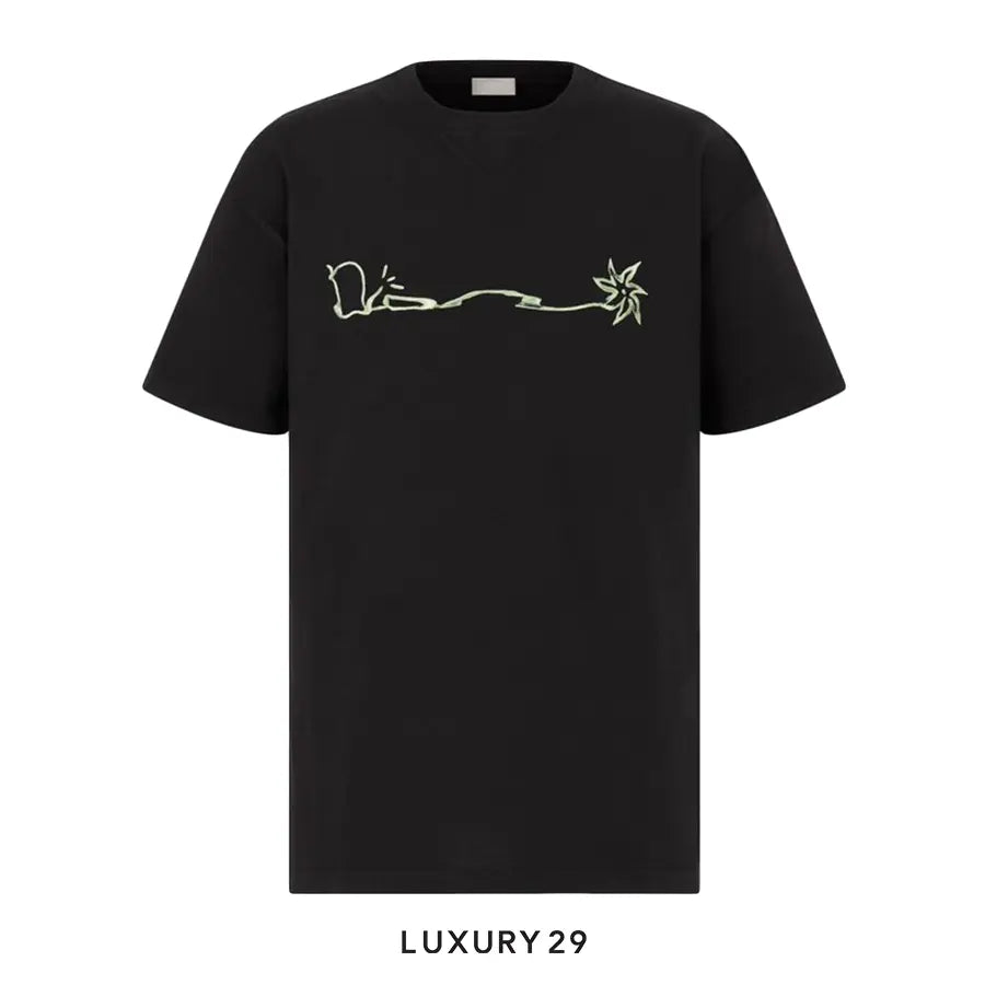 Dior X CACTUS JACK Oversized T-Shirt Black