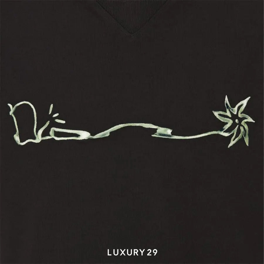 Dior X CACTUS JACK Oversized T-Shirt Black DIOR