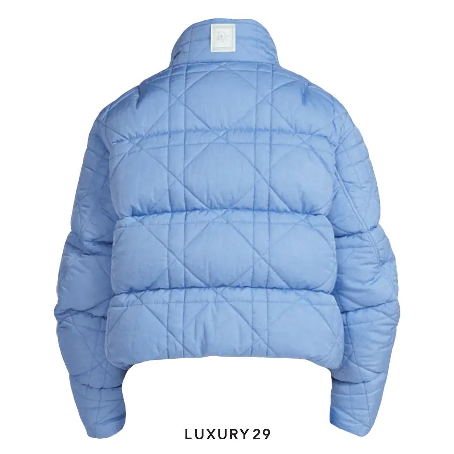 Dior by ERL DOWN JACKET Blue Technical Canvas DIOR