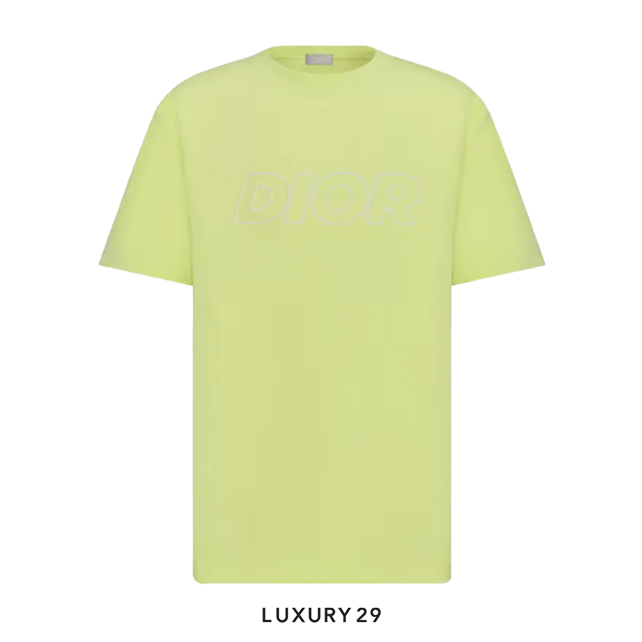 Dior relaxed fit T-shirt Green0311001800-393J696E0847_C680-05-0034Apparel & Accessories > Clothing > Clothing Tops > T-Shirts