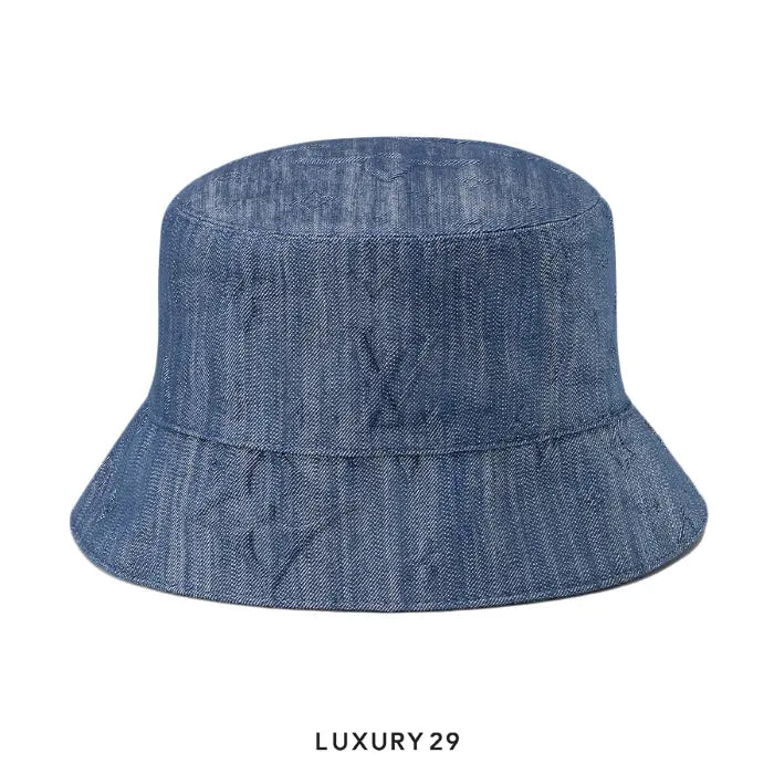 Louis Vuitton LV Monogram Constellation Bucket Hat Bleu