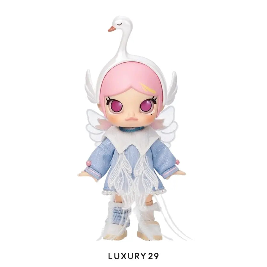 POP MART MOLLY Metamorphose into Swan Action Figure