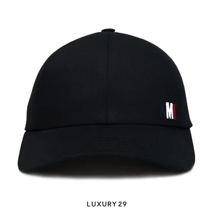 Ami Embroidery Cap BLACK