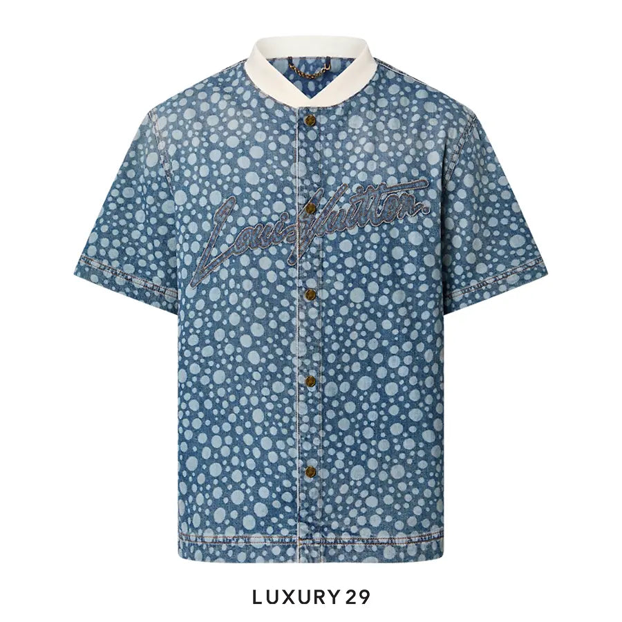 Louis Vuitton LV x YK Infinity Dots Denim Shirt