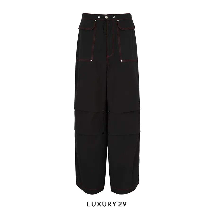 Dion Lee HONGBAO PANT BLACK/RED