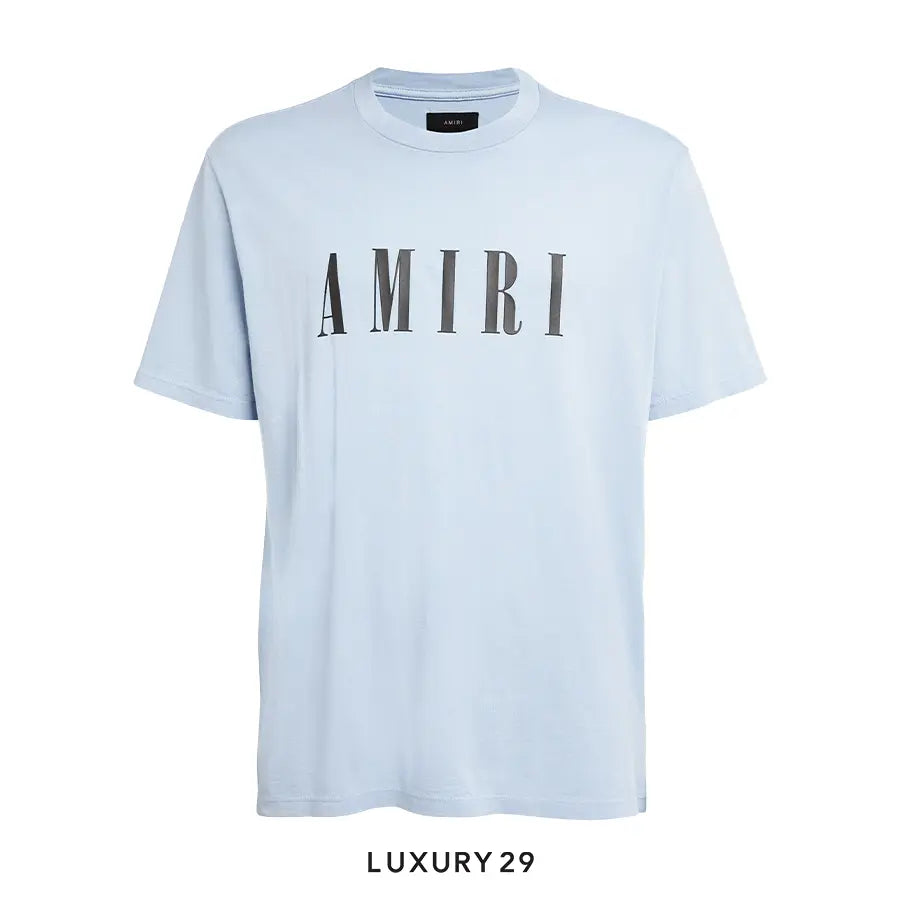 AMIRI CORE LOGO TEE BLUE AMIRI