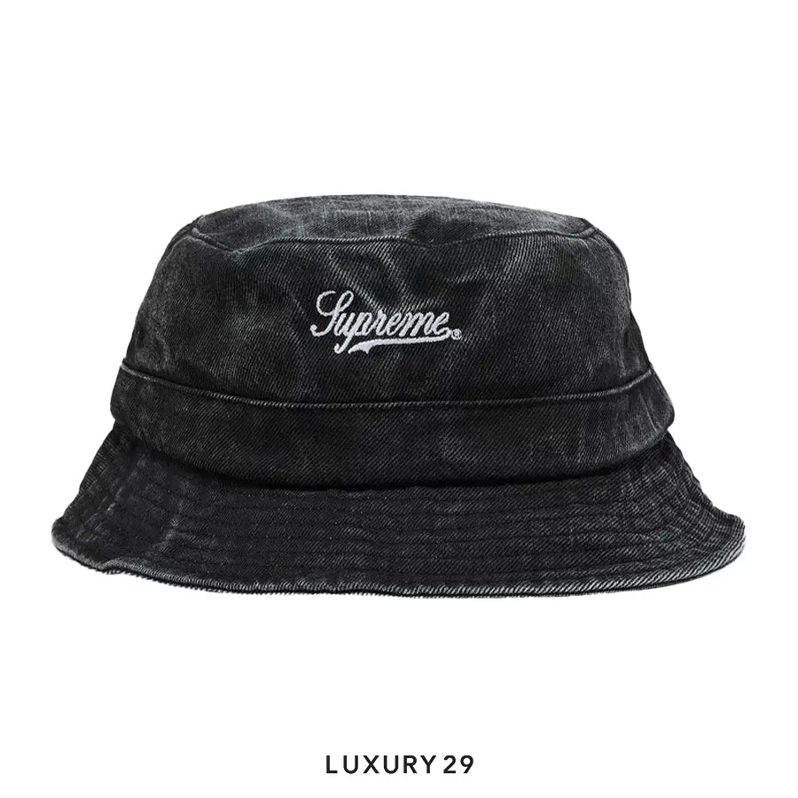 Supreme Coated Denim Crusher 'Black' SUPREME