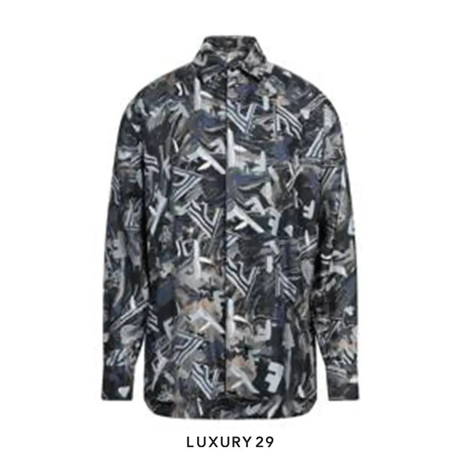Fendi Silk Fragment Shirt