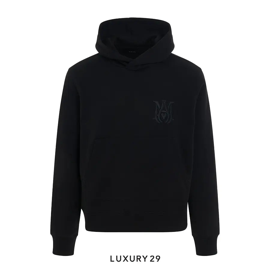 Amiri Tonal Core Hoodie 'Black'