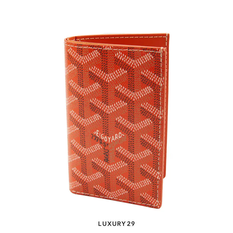 Goyard Saint-Pierre Card Wallet Orange